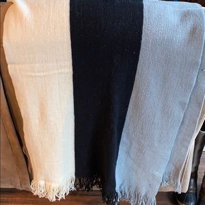 Tri Color-block Scarf